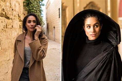 Unseen pictures of Meghan Markle show her exploring Maltese .